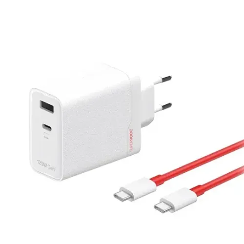 OnePlus SUPERVOOC 120W Dual Ports Power Adapter with C to C cable
